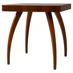 Tavolo Spider ceco del 1960 di J. Halabala in patina originale