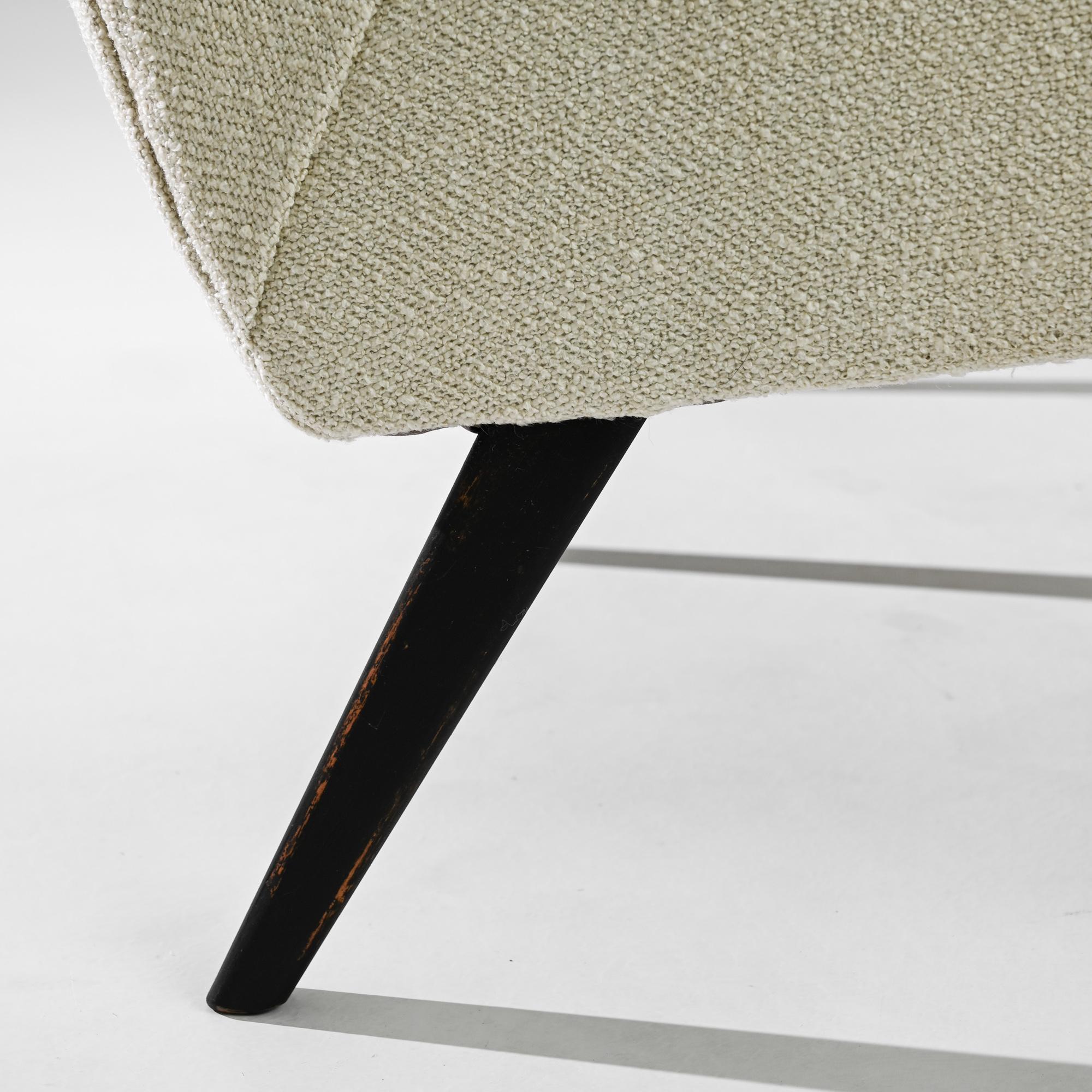 Paire de fauteuils tapissés tchèques des années 1960 en vente 1