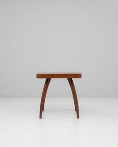 1960s Czech Walnut Spider Table By J. Halabala