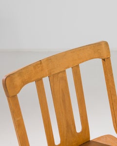 Silla checa de madera de los años 60 by TON