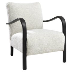 1960s Czech Wooden Armchair by J. Halabala