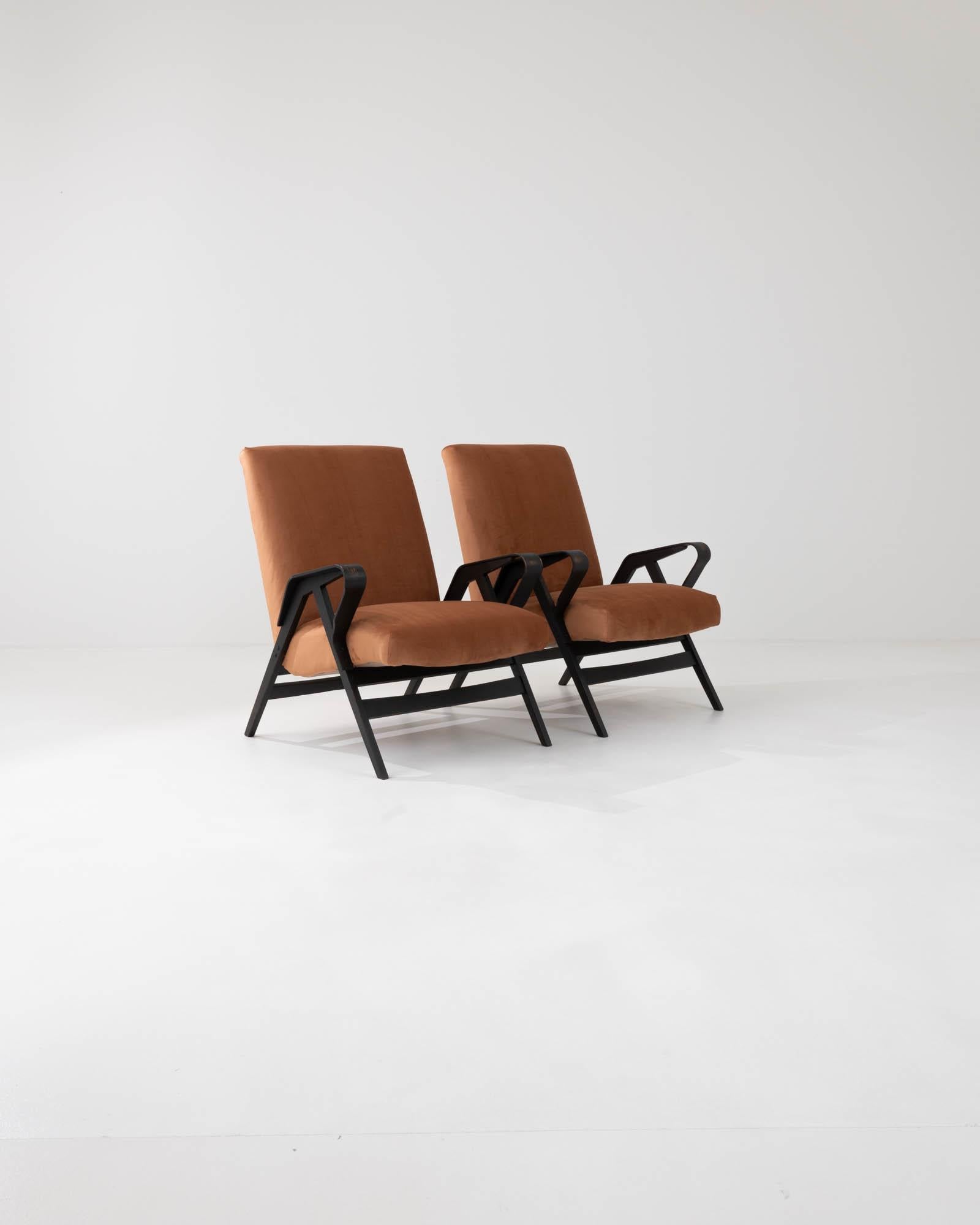 1960s Czech Wooden Armchairs by Tatra, a Pair For Sale 3