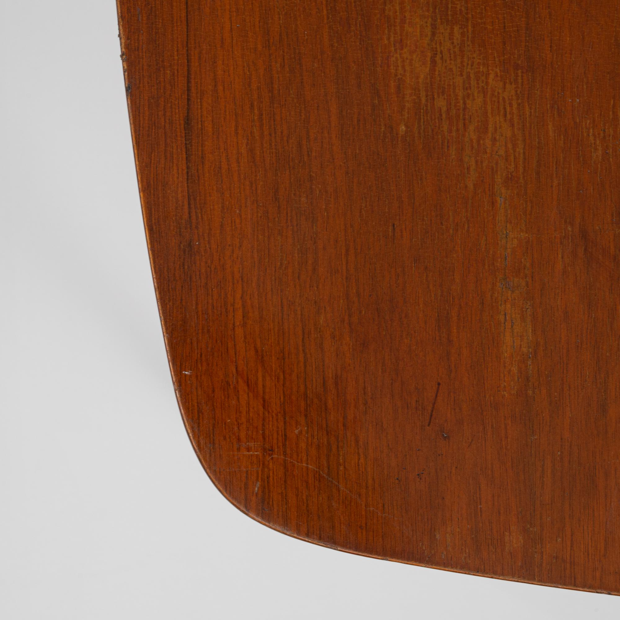 1960s Czech Wooden Side Table By. J. Halabala For Sale 5