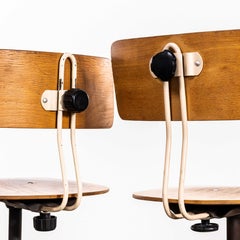 1960's Czech Workshop Swivel Desk Chairs