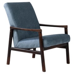 Retro 1960s Czechia Upholstered Armchair 