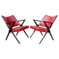 1960s Dal Vera Design Italy Arm Chairs- Set of 2