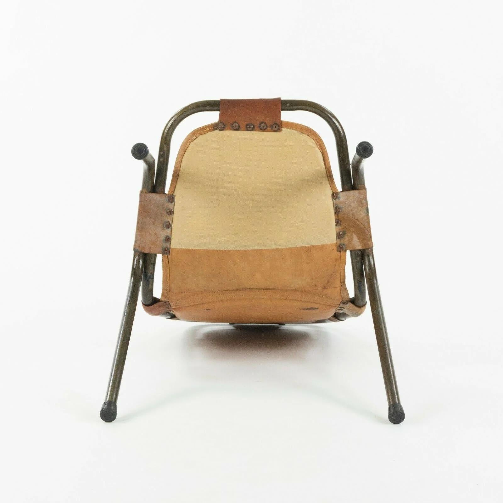 Sedie impilabili Dal Vera anni '60 per Charlotte Perriand Les Arcs Resort Set di 6 in vendita 2