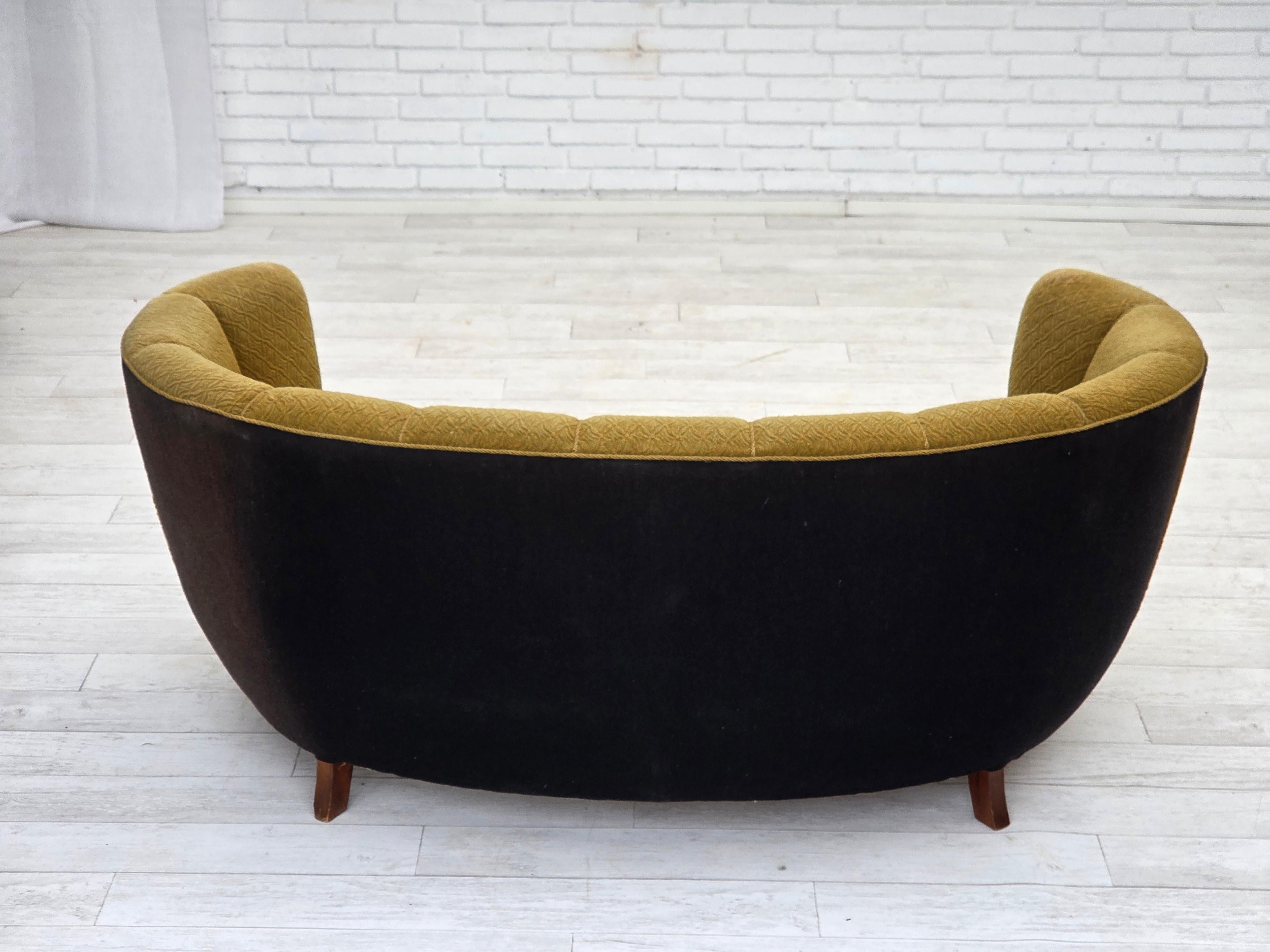 1960er Jahre, Dänisches 2-Sitzer Sofa 