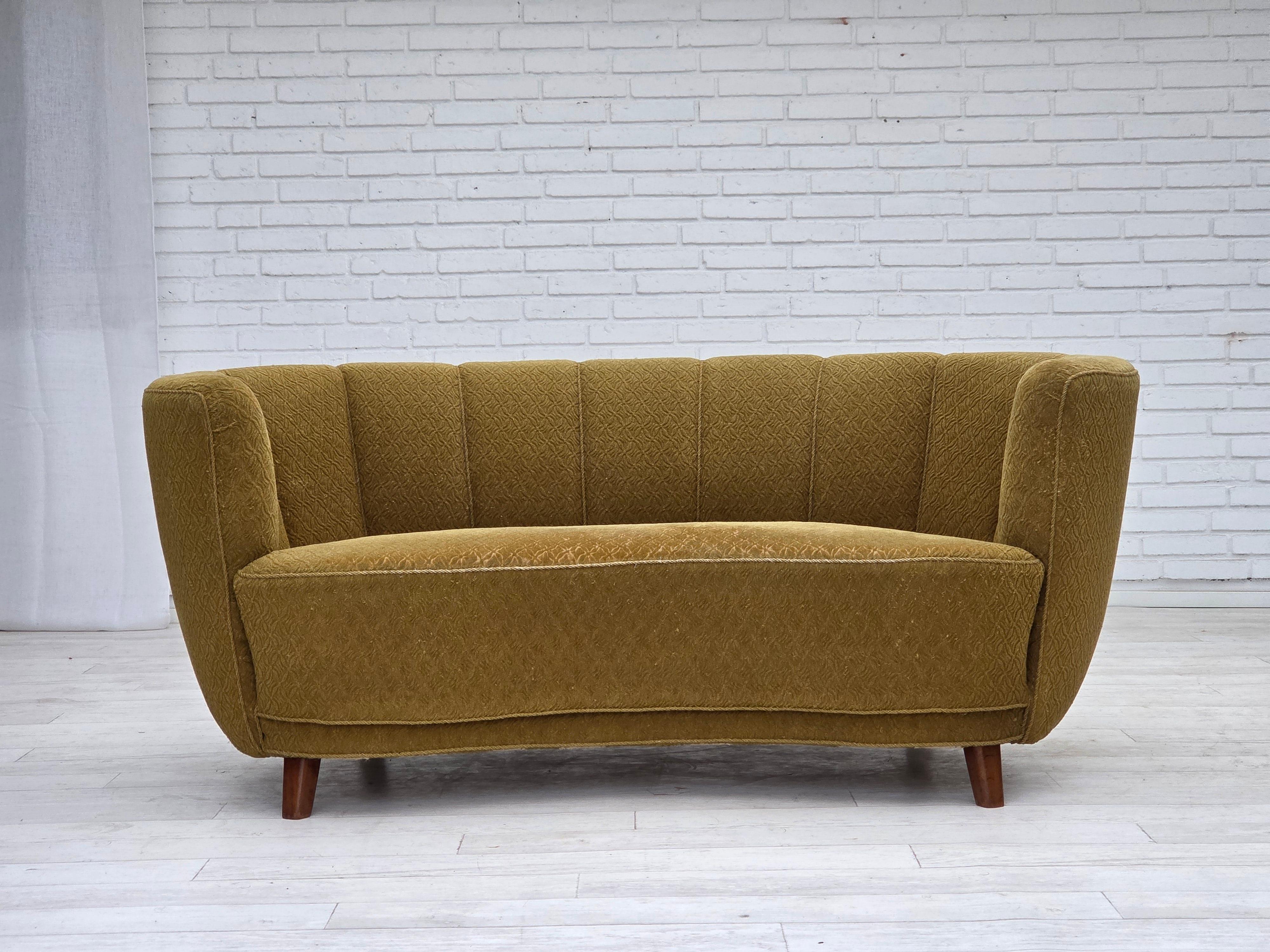 1960er Jahre, dänisches 2-Sitzer-Sofa 