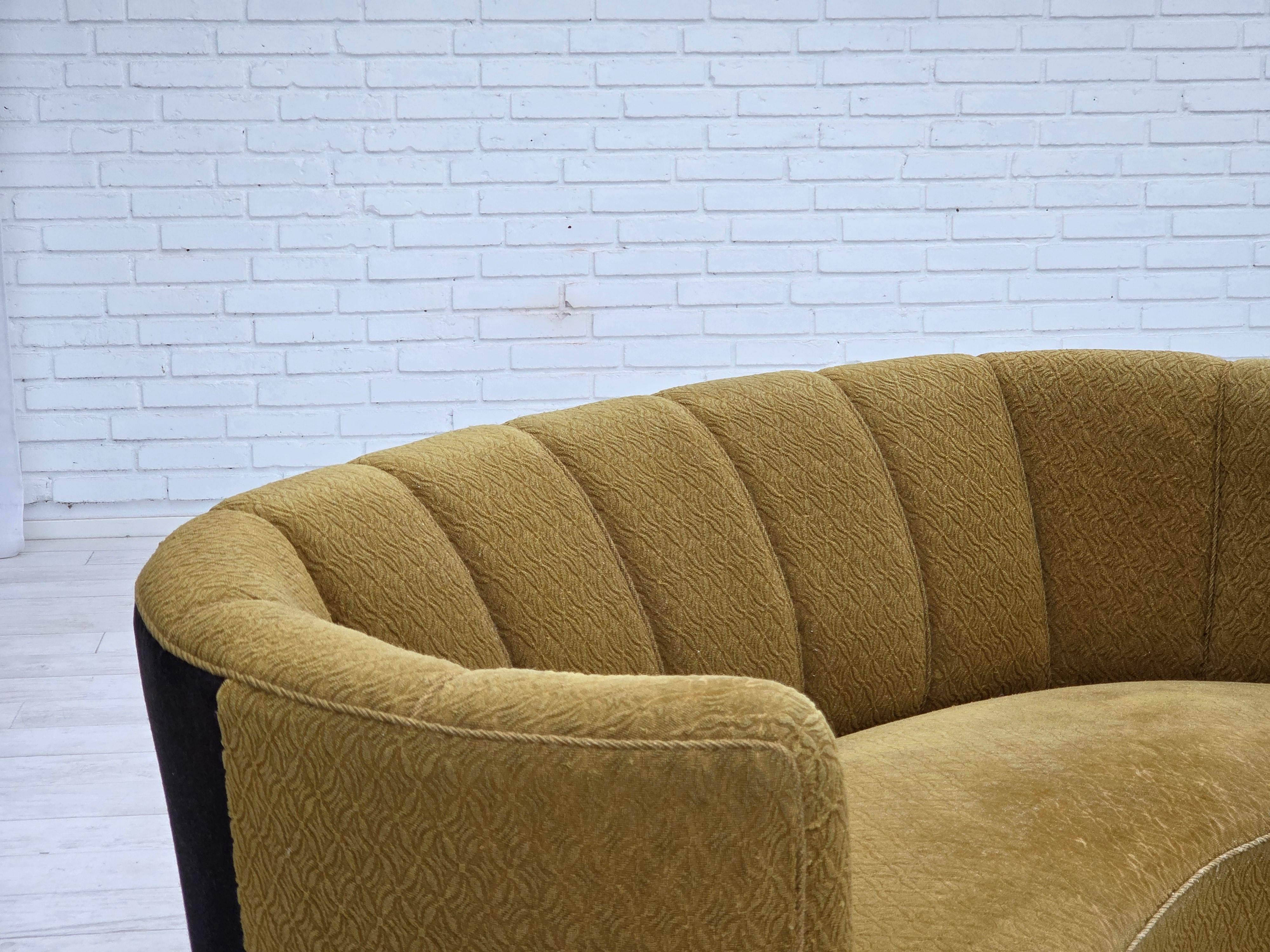 1960er Jahre, Dänisches 2-Sitzer Sofa 