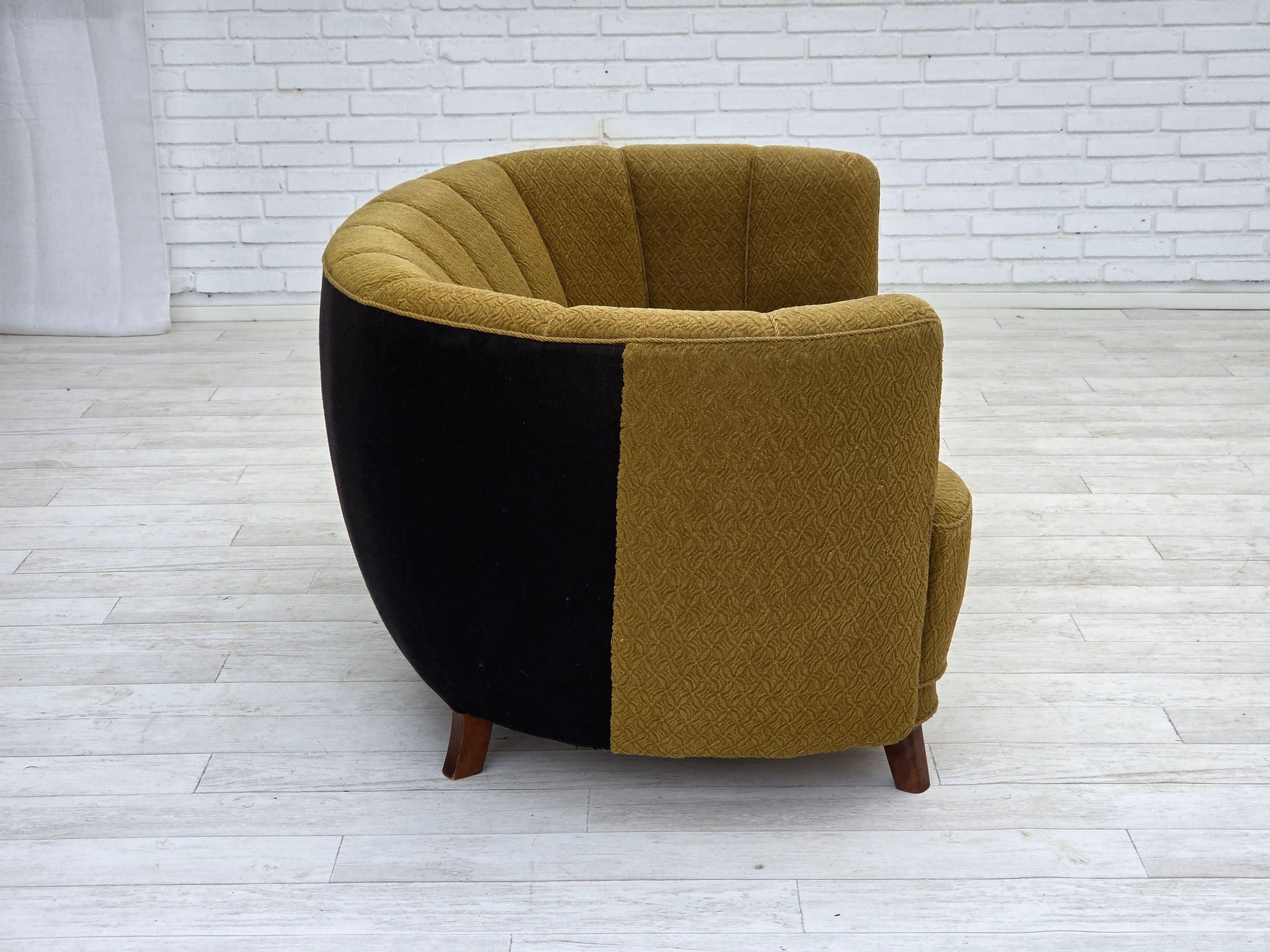 1960er Jahre, Dänisches 2-Sitzer Sofa 