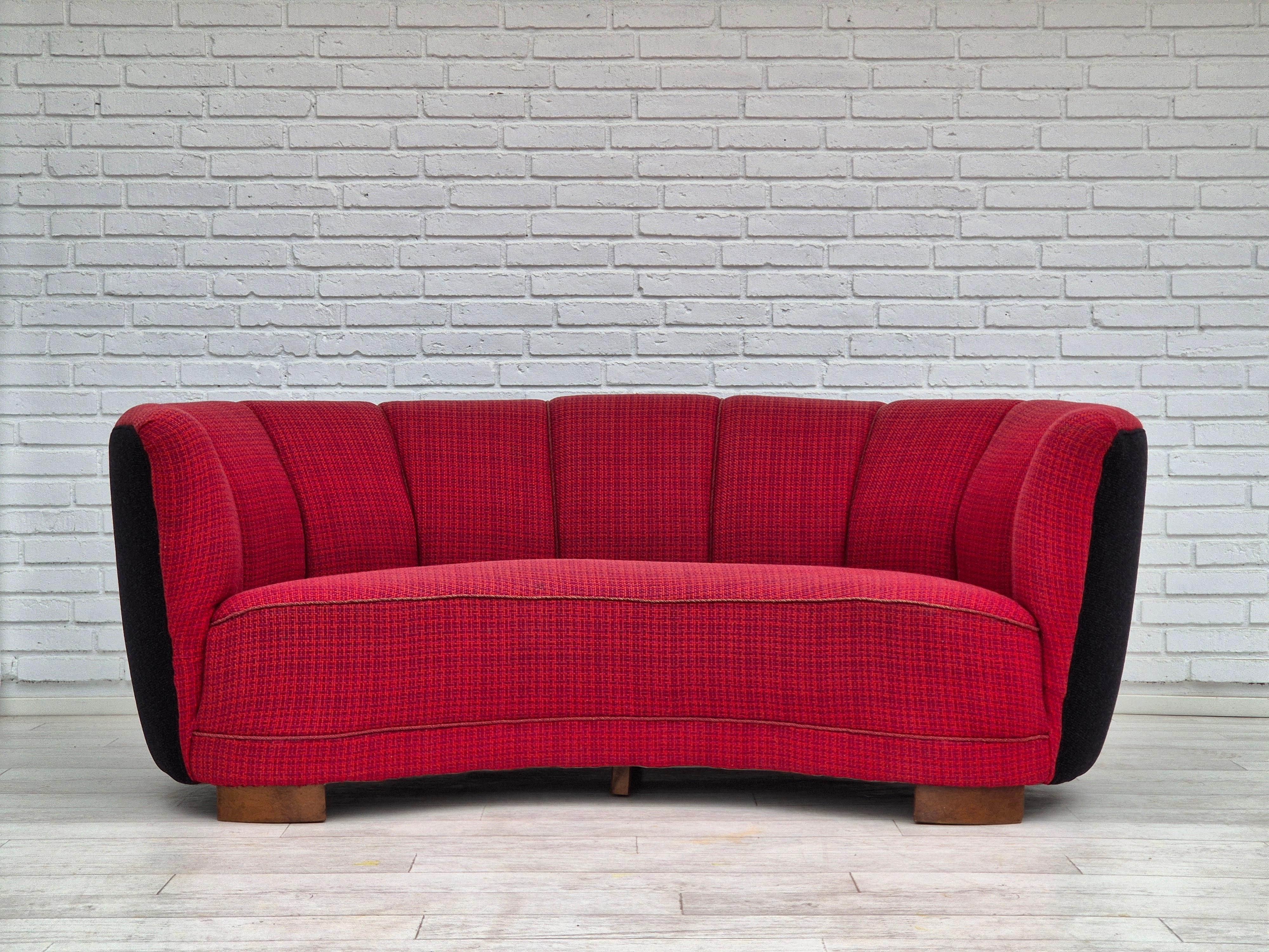 1960er Jahre, Dänisches 2-Sitzer-Sofa 