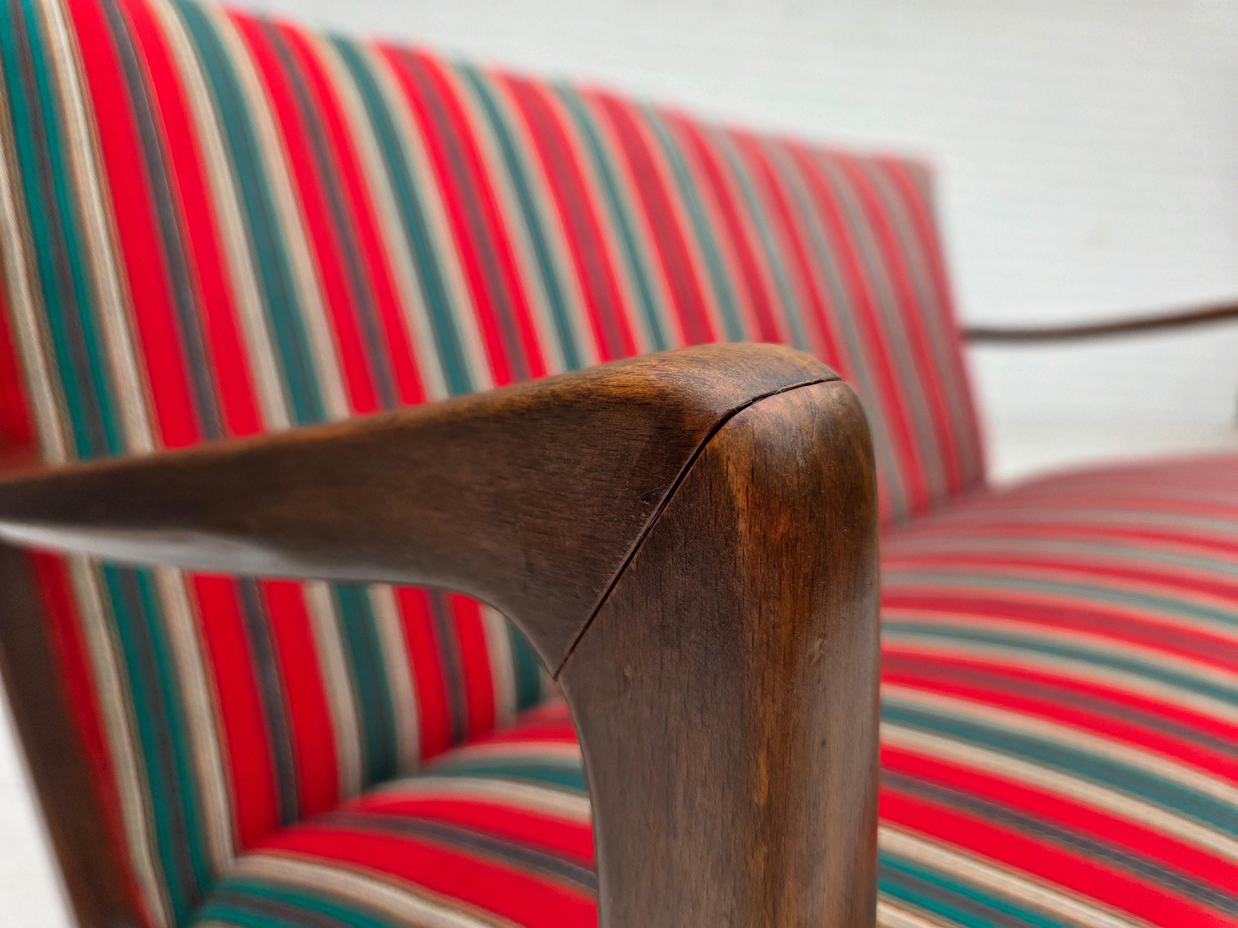 1960s, Danish 2-seater sofa by Fritz Hansen, furniture wool, original condition. For Sale 5