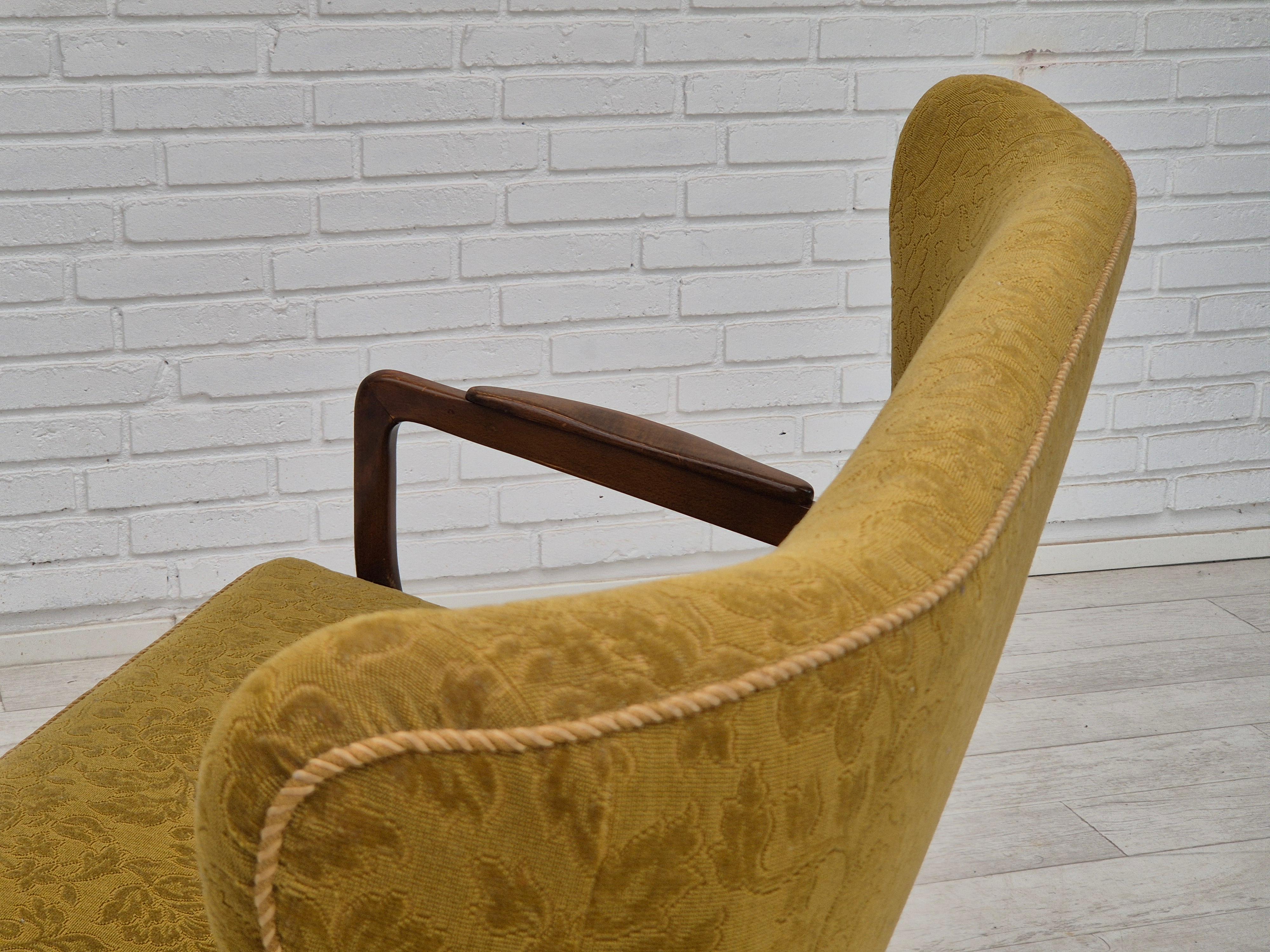 1960s, Danish 2 seater sofa by Søren Hansen for Fritz Hansen, original condition en vente 7
