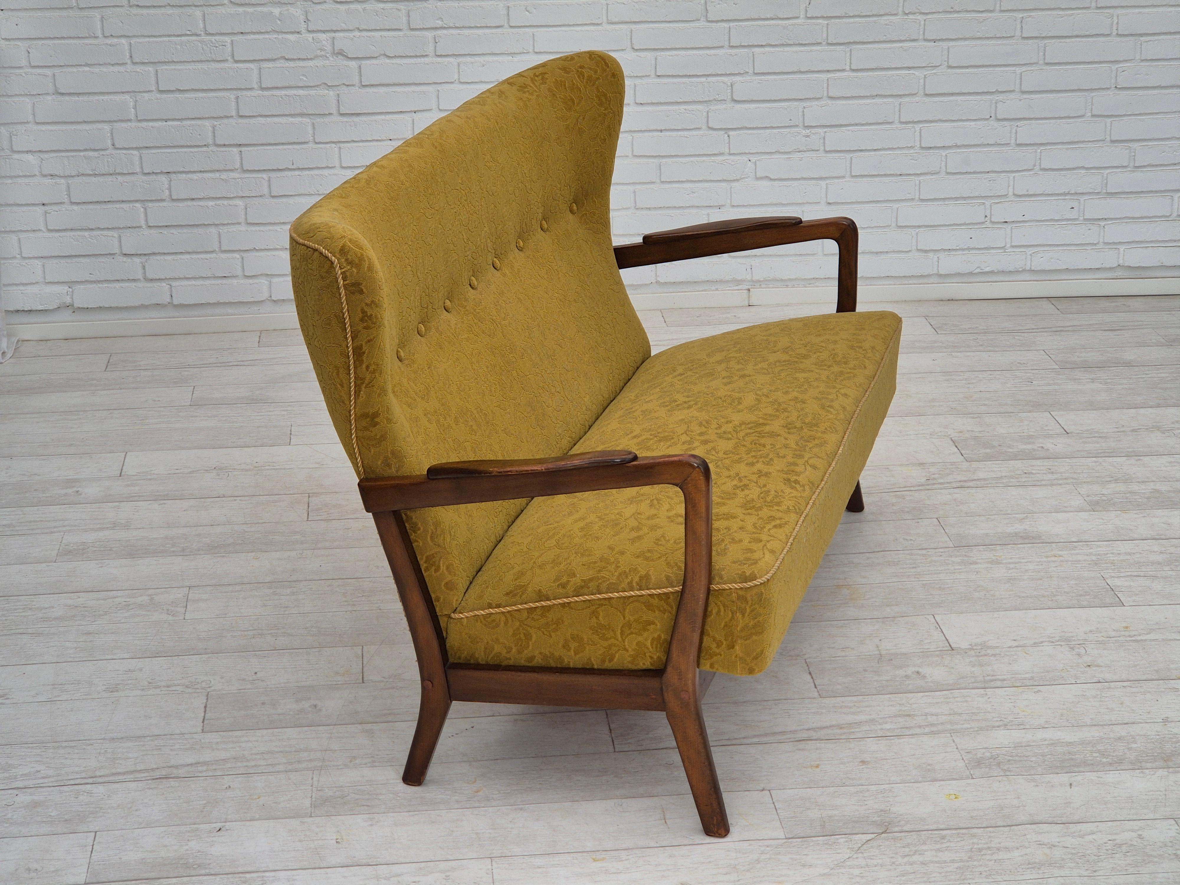 1960s, Danish 2 seater sofa by Søren Hansen for Fritz Hansen, original condition en vente 10