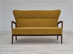 1960s, Danish 2 seater sofa by Søren Hansen for Fritz Hansen, original condition