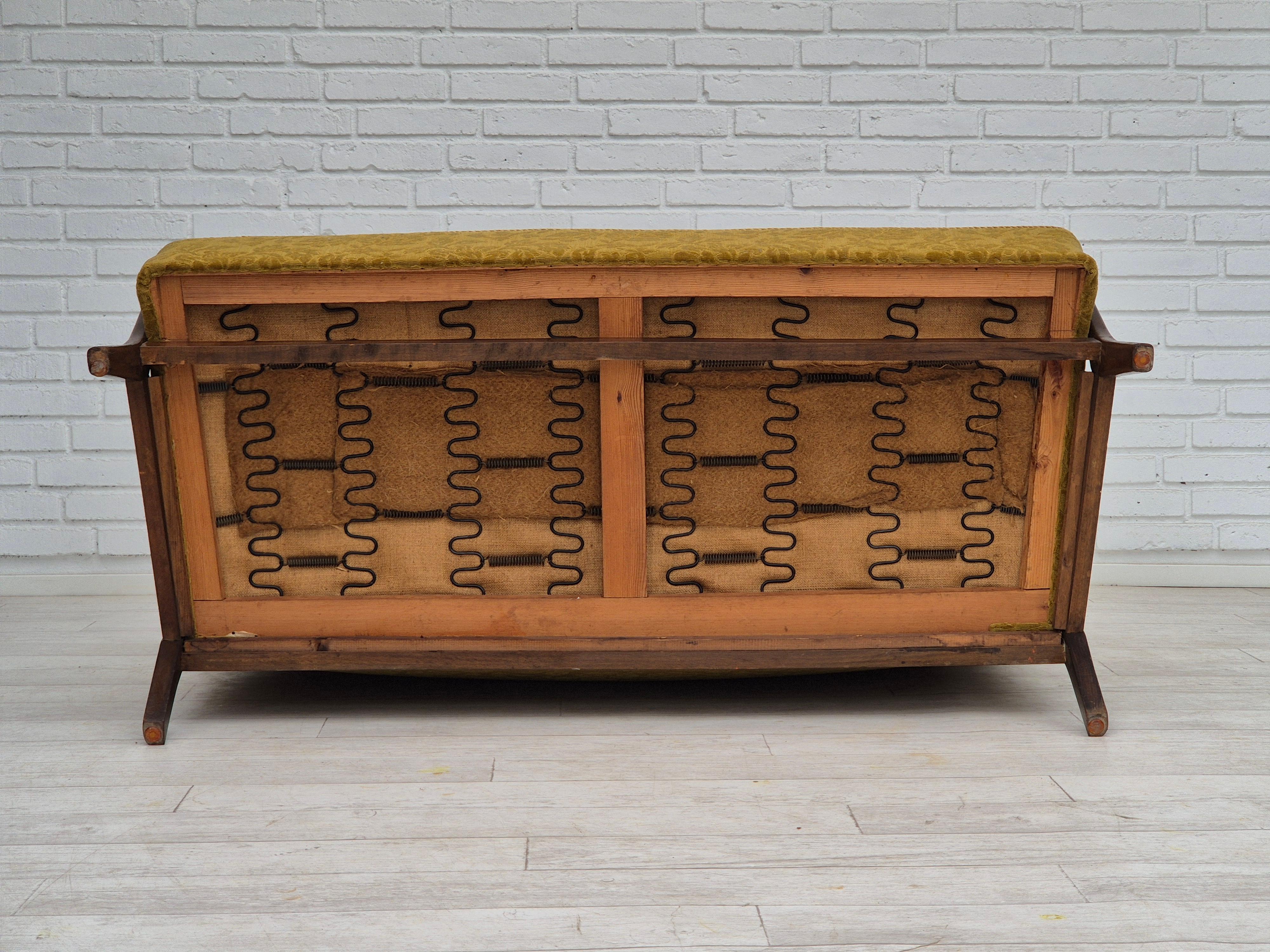 1960s, Danish 2 seater sofa by Søren Hansen for Fritz Hansen, original condition en vente 1