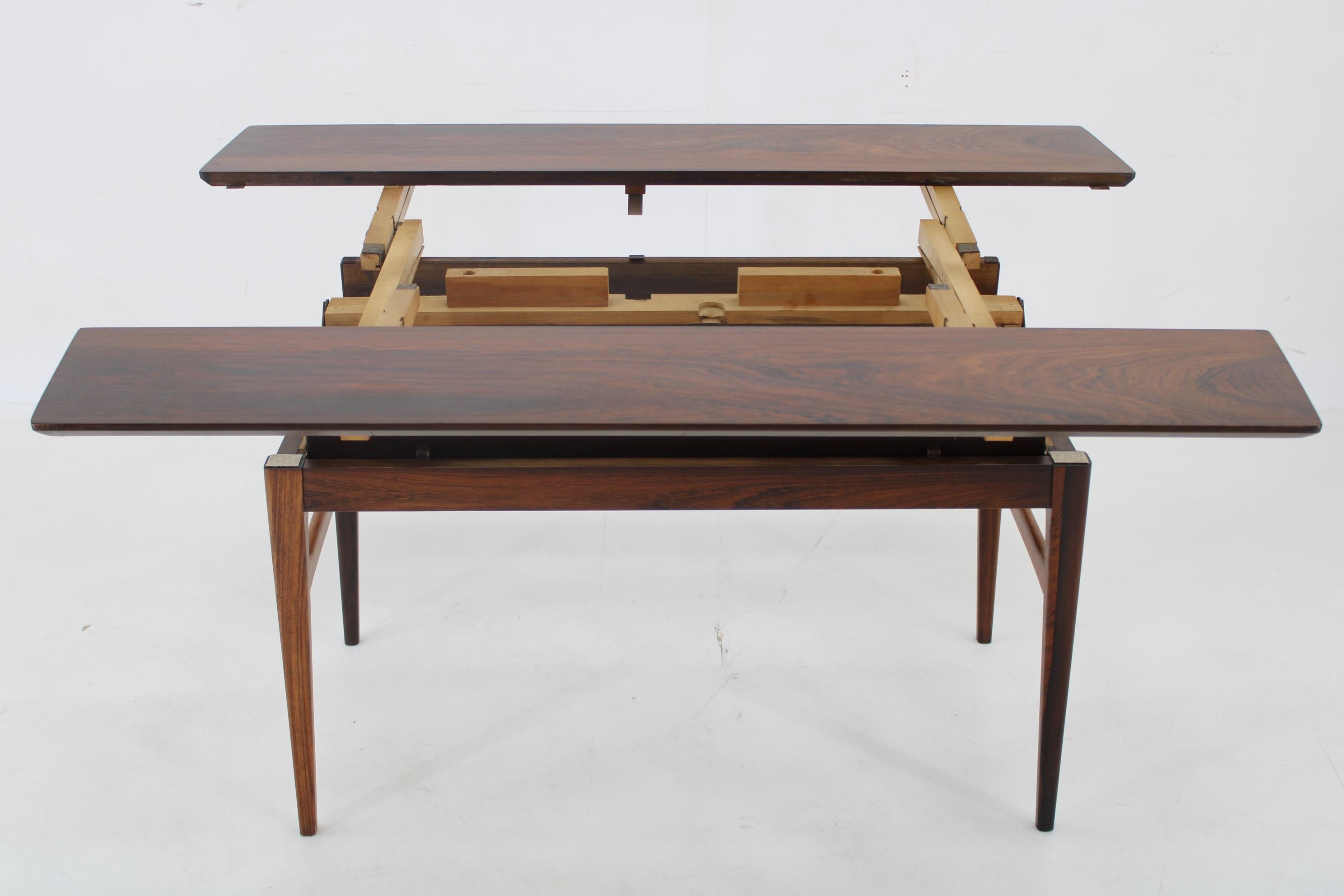 Table basse danoise réglable des années 1960 en vente 1