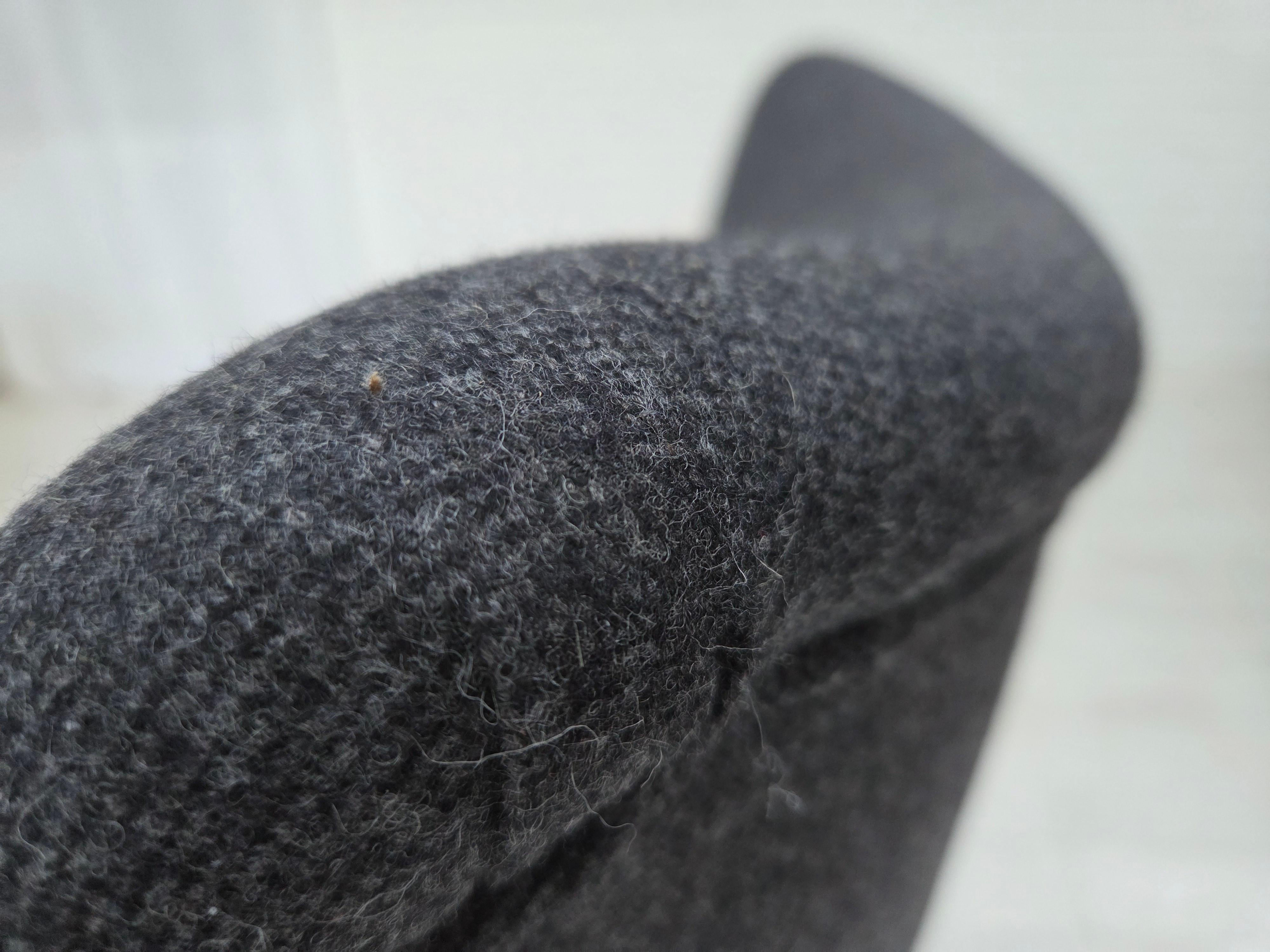 1960s, Fauteuil danois par Fritz Hansen Model No. 8000/8020, meuble en laine. en vente 5