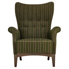 1960s, fauteuil danois par Fritz Hansen, série 8000/8020, laine d'ameublement.
