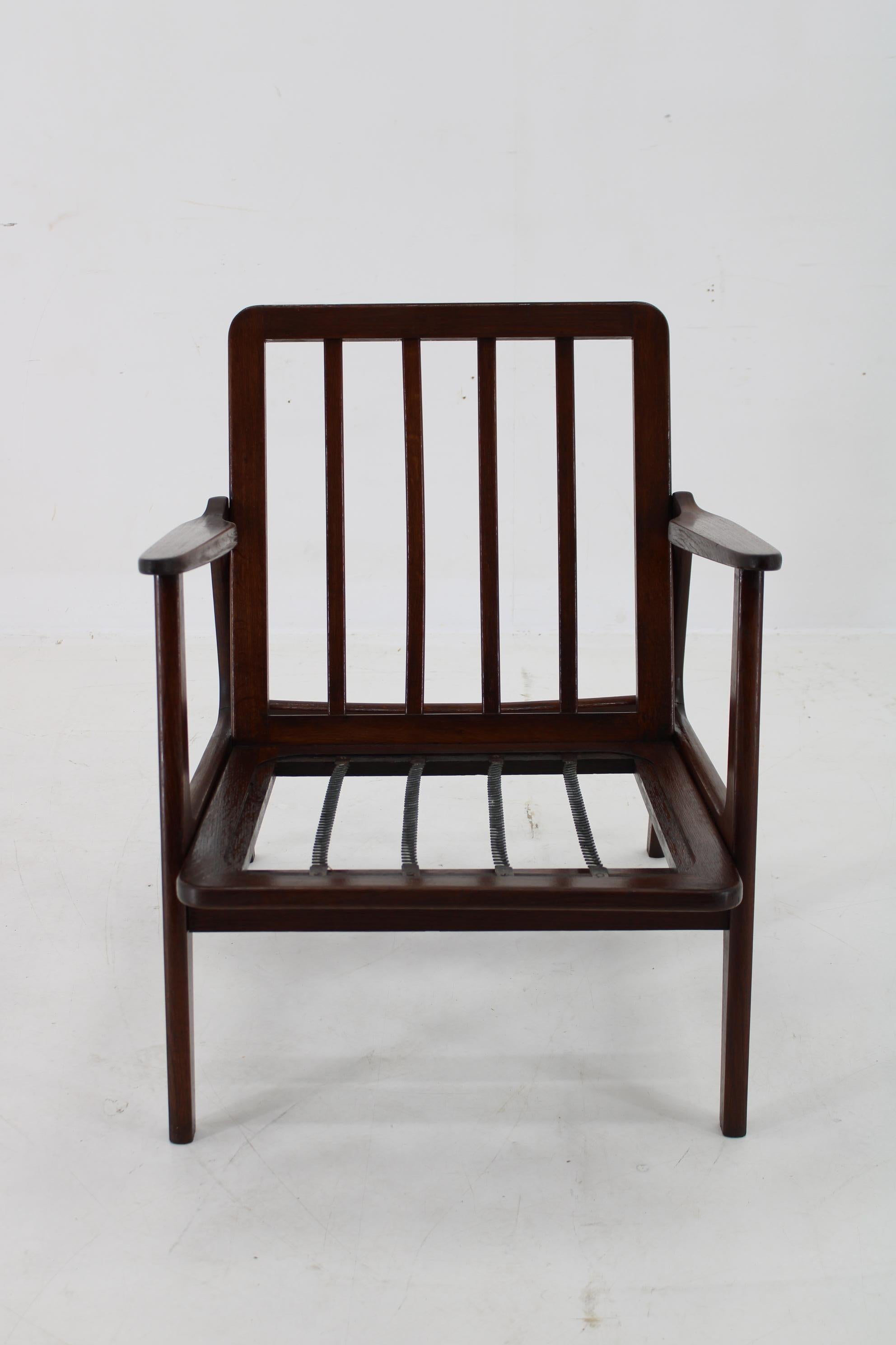 Sillón danés de los años 60, restaurado en venta 1
