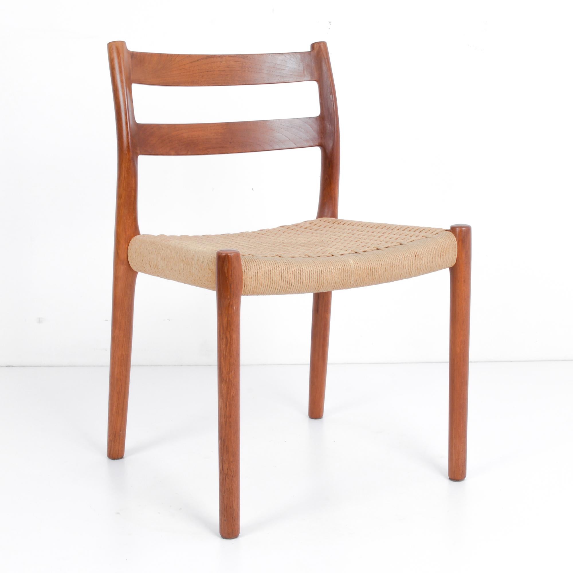 Scandinavian Modern 1960s Danish Arne Hovmand-Olsen Teak Chair