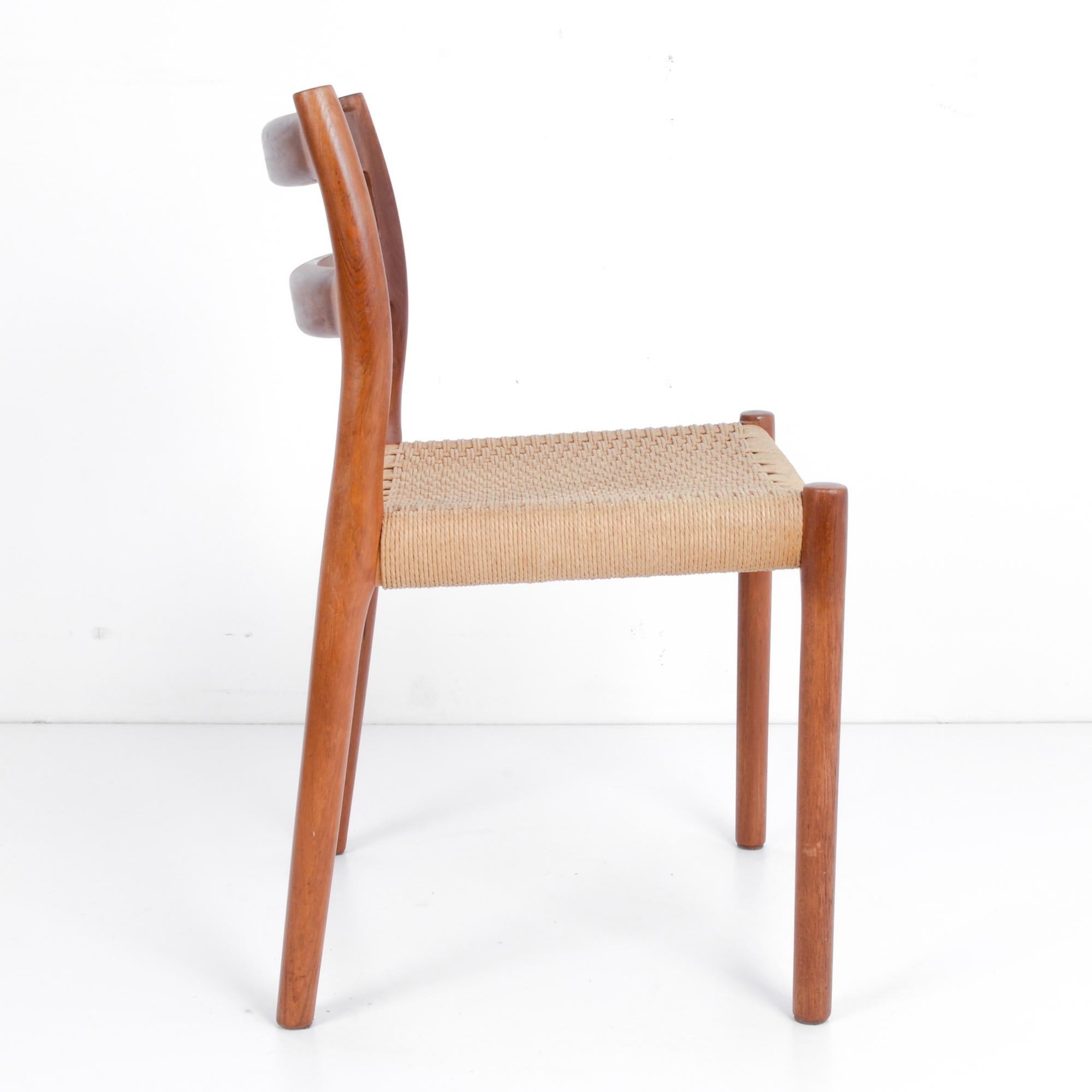 1960s Danish Arne Hovmand-Olsen Teak Chair In Good Condition In High Point, NC