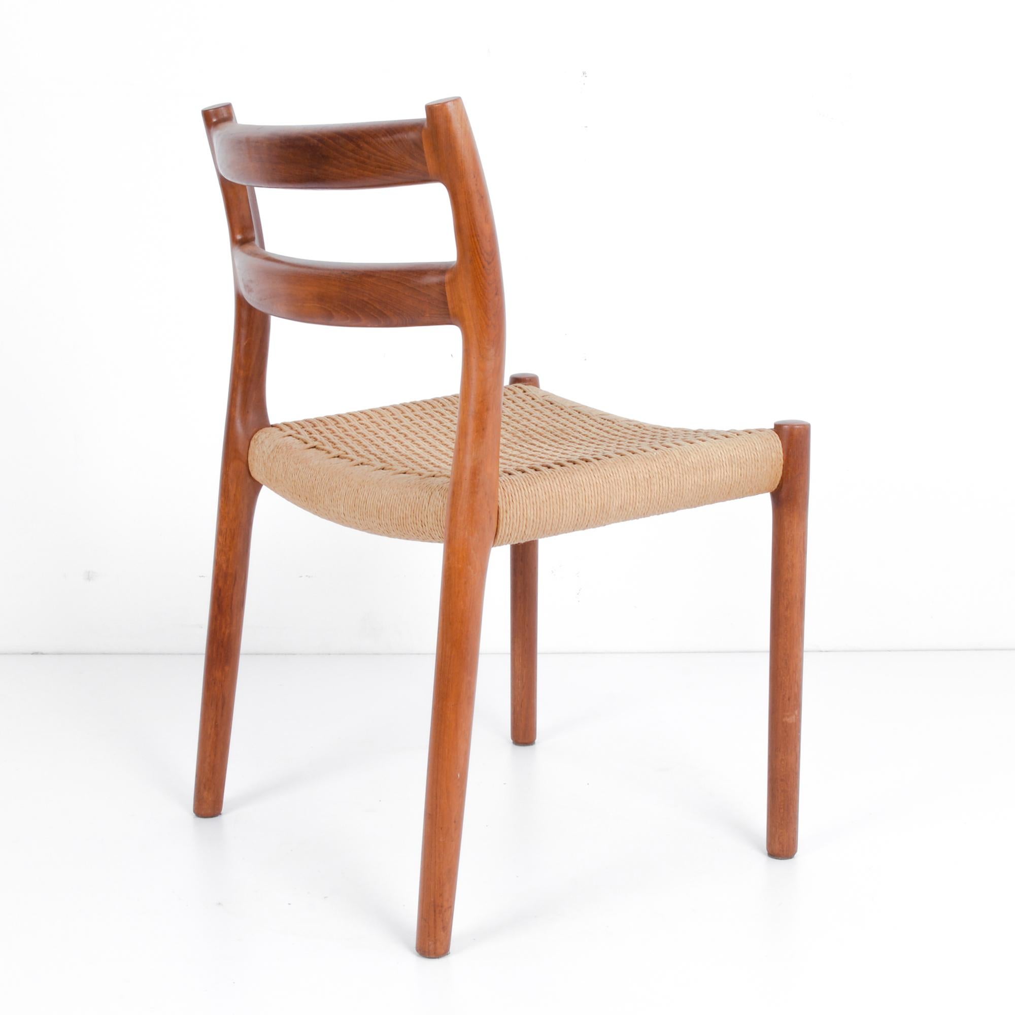 Mid-20th Century 1960s Danish Arne Hovmand-Olsen Teak Chair