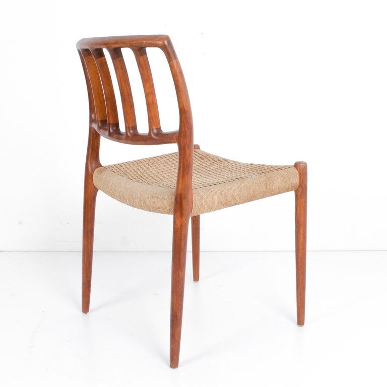 Mid-20th Century 1960s Danish Arne Hovmand-Olsen Teak Chair For Sale