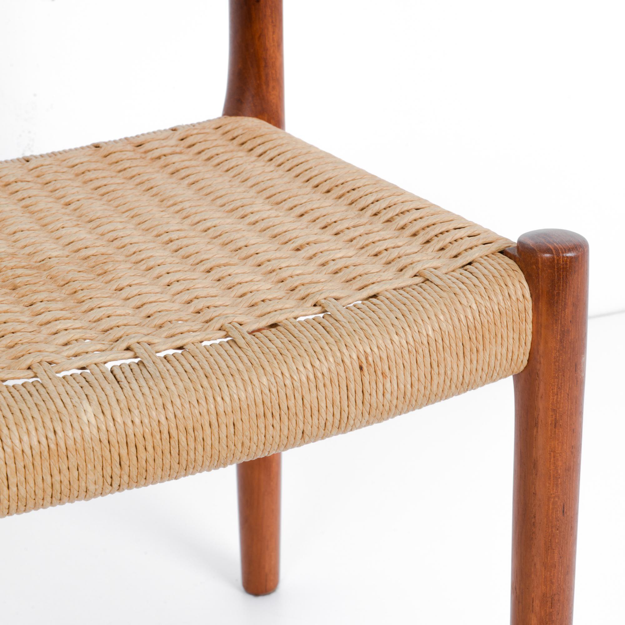 1960s Danish Arne Hovmand-Olsen Teak Chair 3