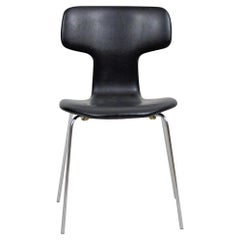 1960s Danish Arne Jacobsen T-Chair / Hammer Chair by Fritz Hansen