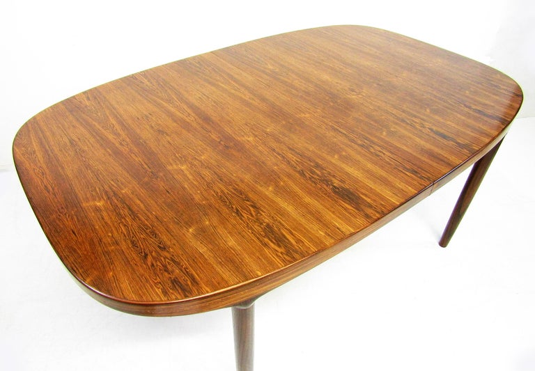 1960s Danish Banquet Dining Table in Rio Rosewood by Harry Ostergaard 6