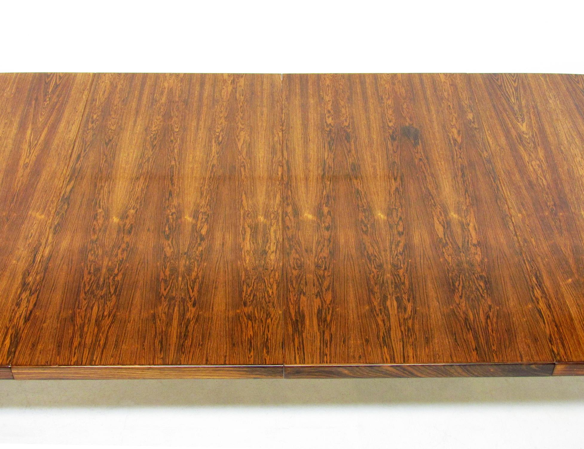 20th Century 1960s Danish Banquet Dining Table in Rio Rosewood by Harry Ostergaard