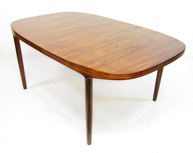 1960s Danish Banquet Dining Table in Rio Rosewood by Harry Ostergaard 3