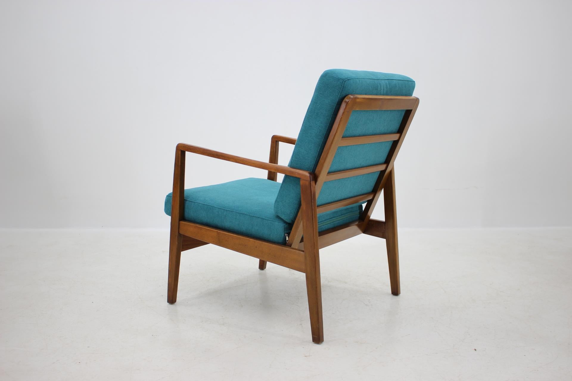 1960s Danish Beech Armchair 1