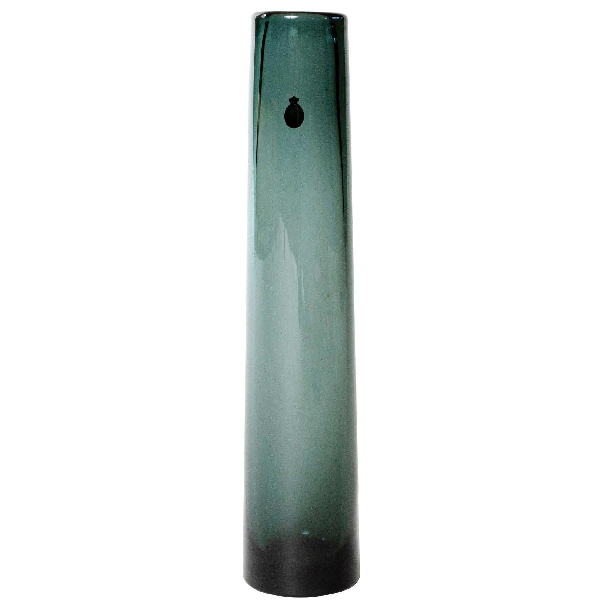 Blown Glass Vase by Per Lutken for Holmegaard