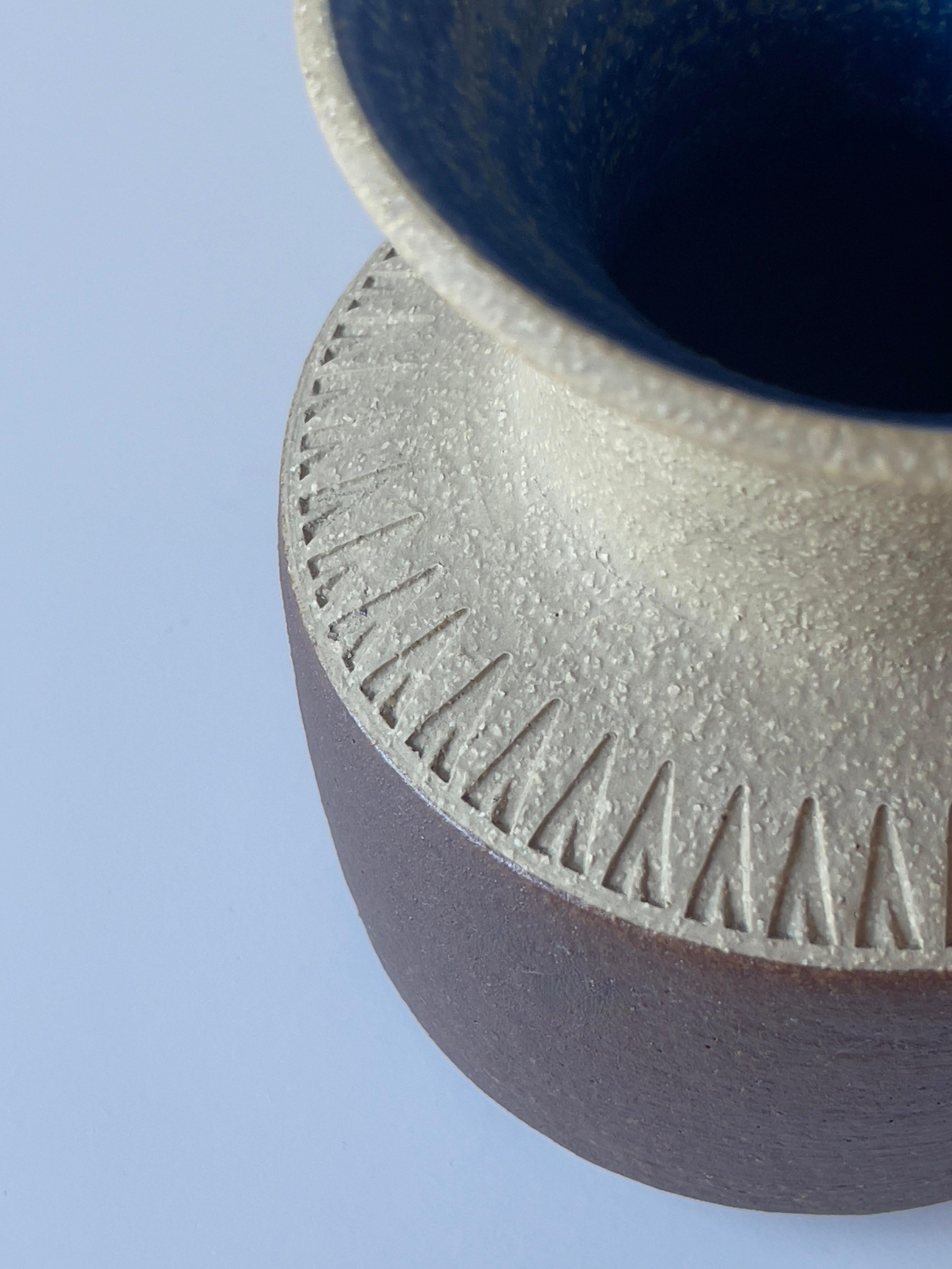 Grès Vase en grès du céramiste danois Einar Johansen des années 1960 pour Søholm, Danemark en vente