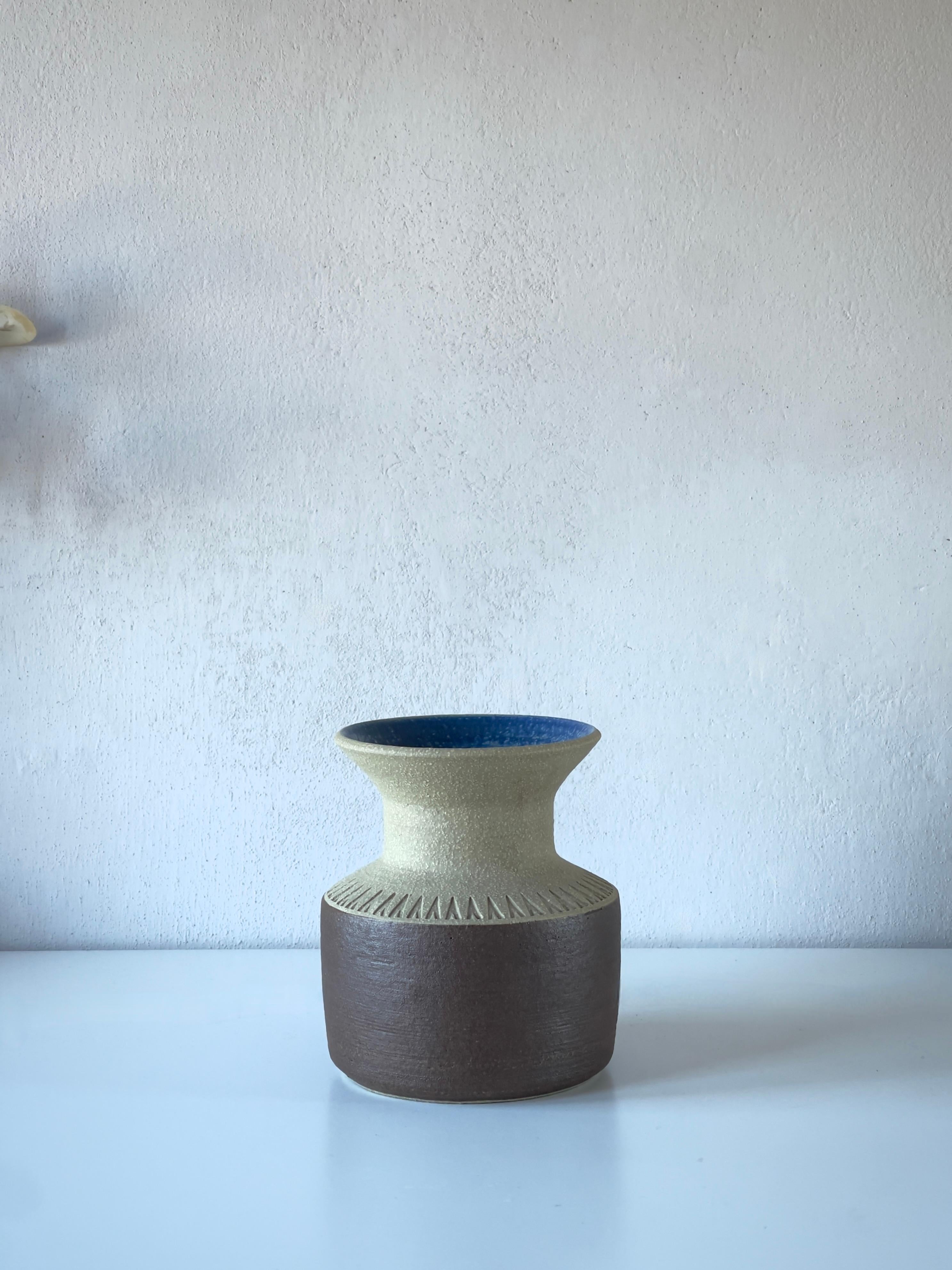 Vase en grès du céramiste danois Einar Johansen des années 1960 pour Søholm, Danemark en vente 1