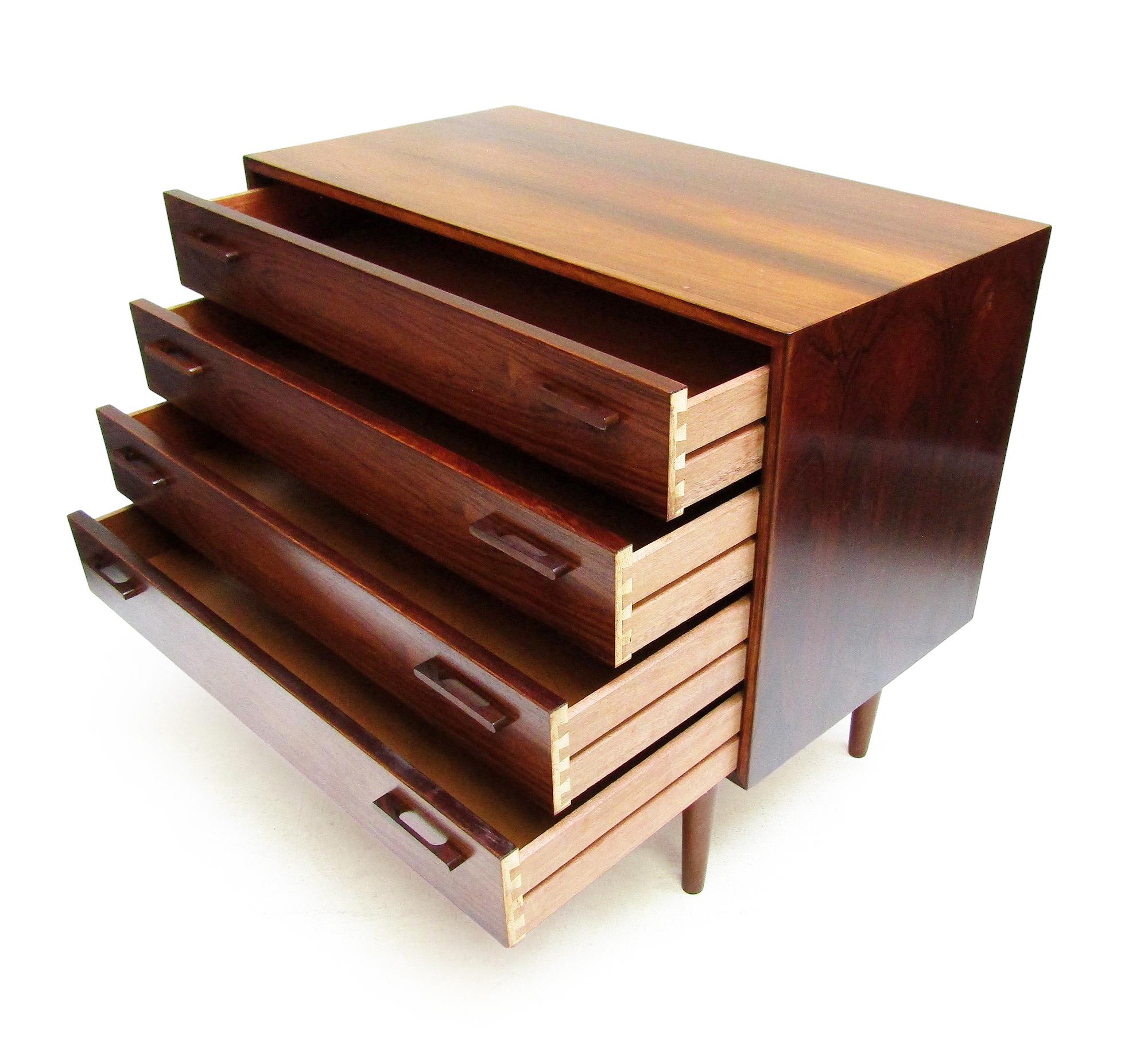 Ensemble de coffres et d'armoires danois des années 1960 en bois de rose par Kai Kristiansen pour AM Mobler en vente 7