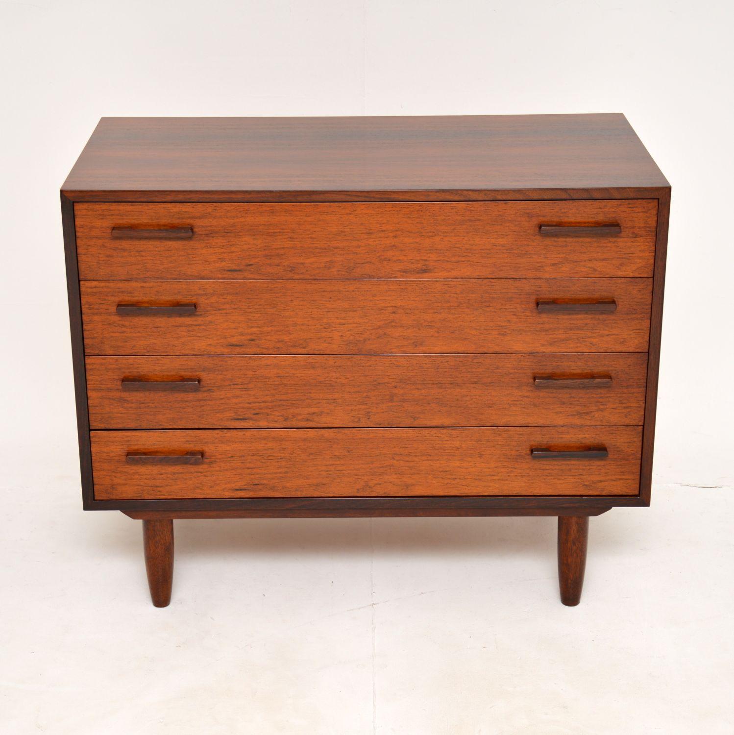 1960's Danish Chest of Drawers by Kai Kristiansen In Good Condition In London, GB