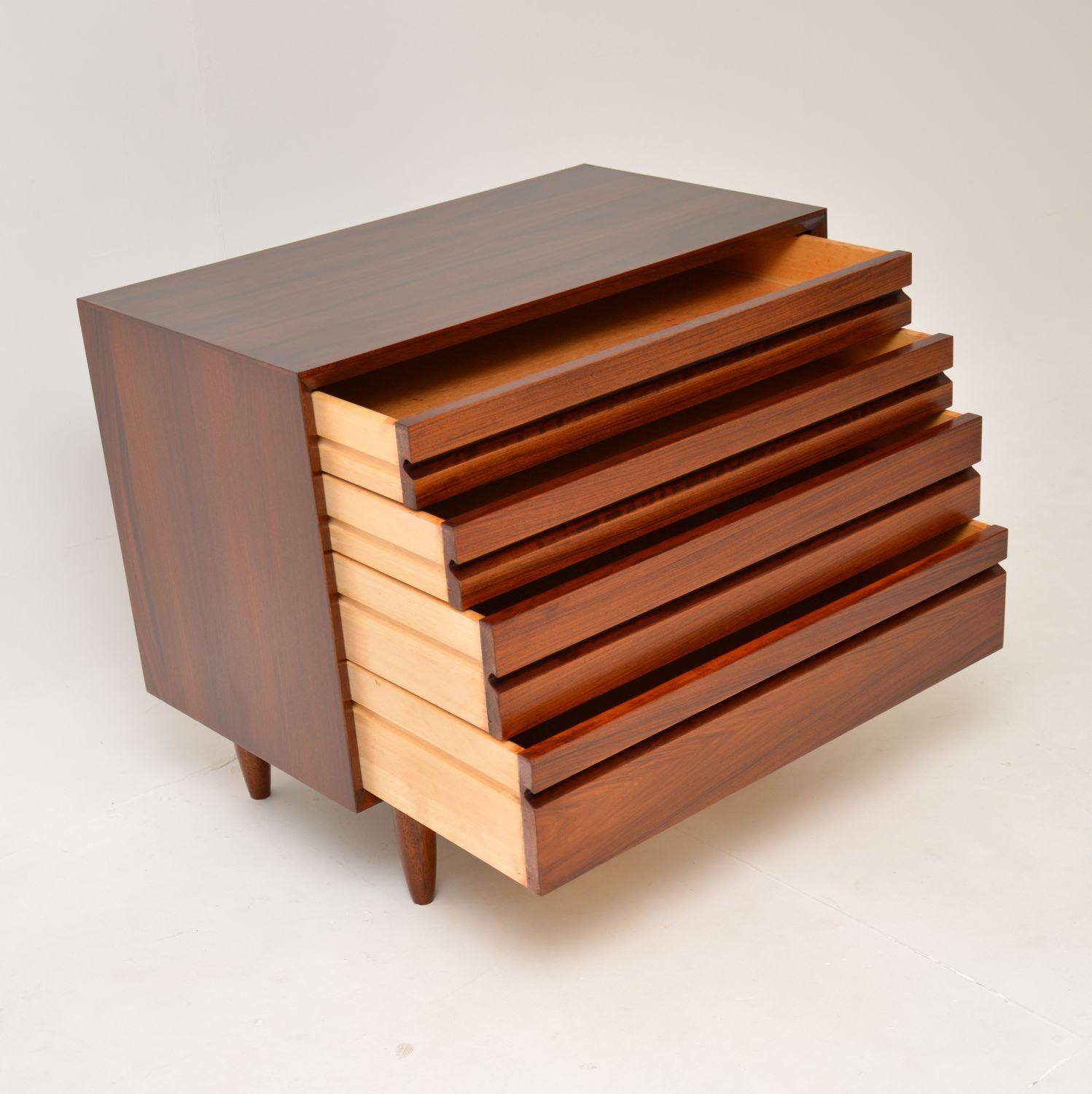 Wood 1960's Danish Chest of Drawers by Poul Cadovius