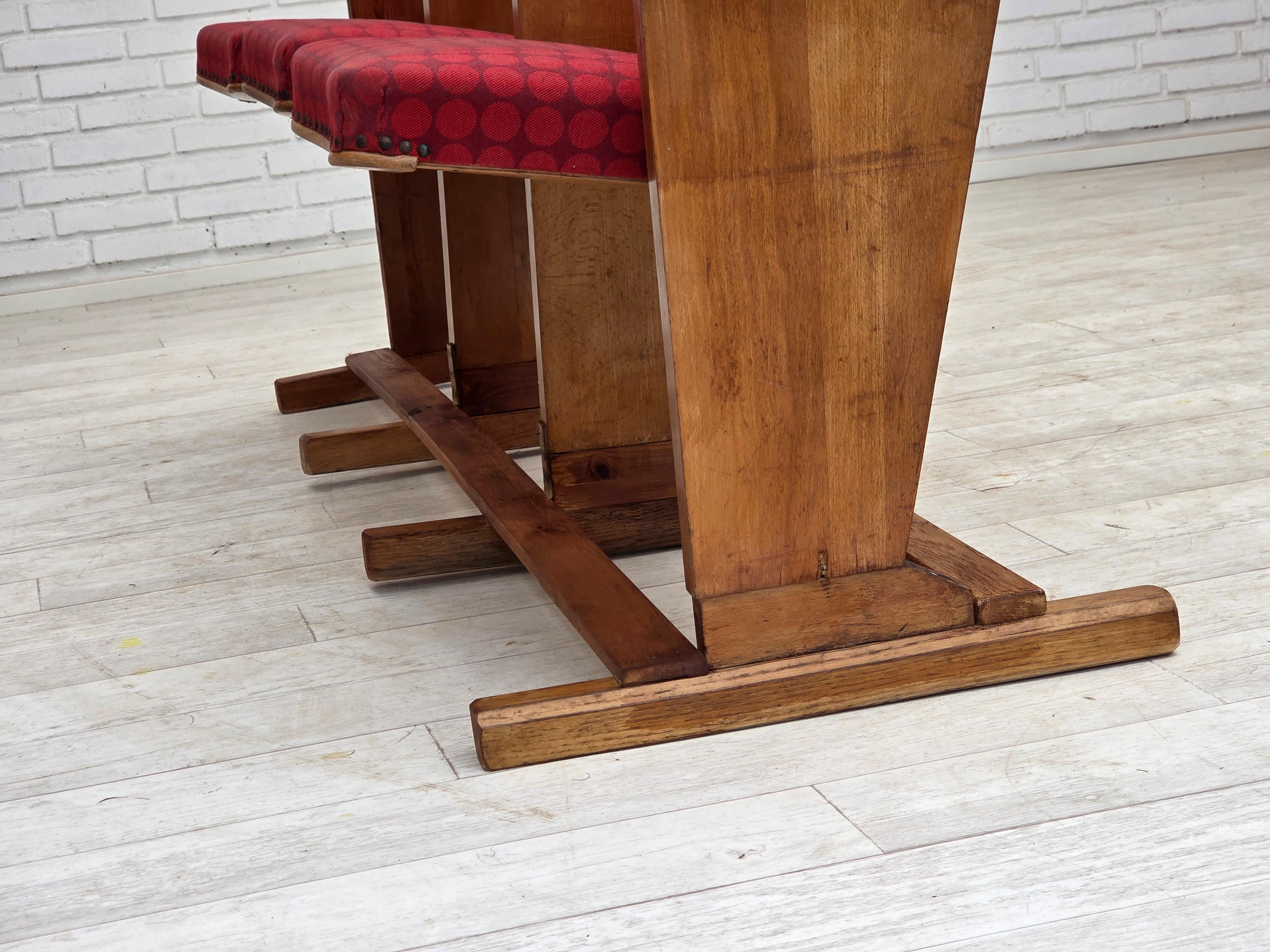 Fauteuils de cinéma danois des années 1960, état d'origine. en vente 9