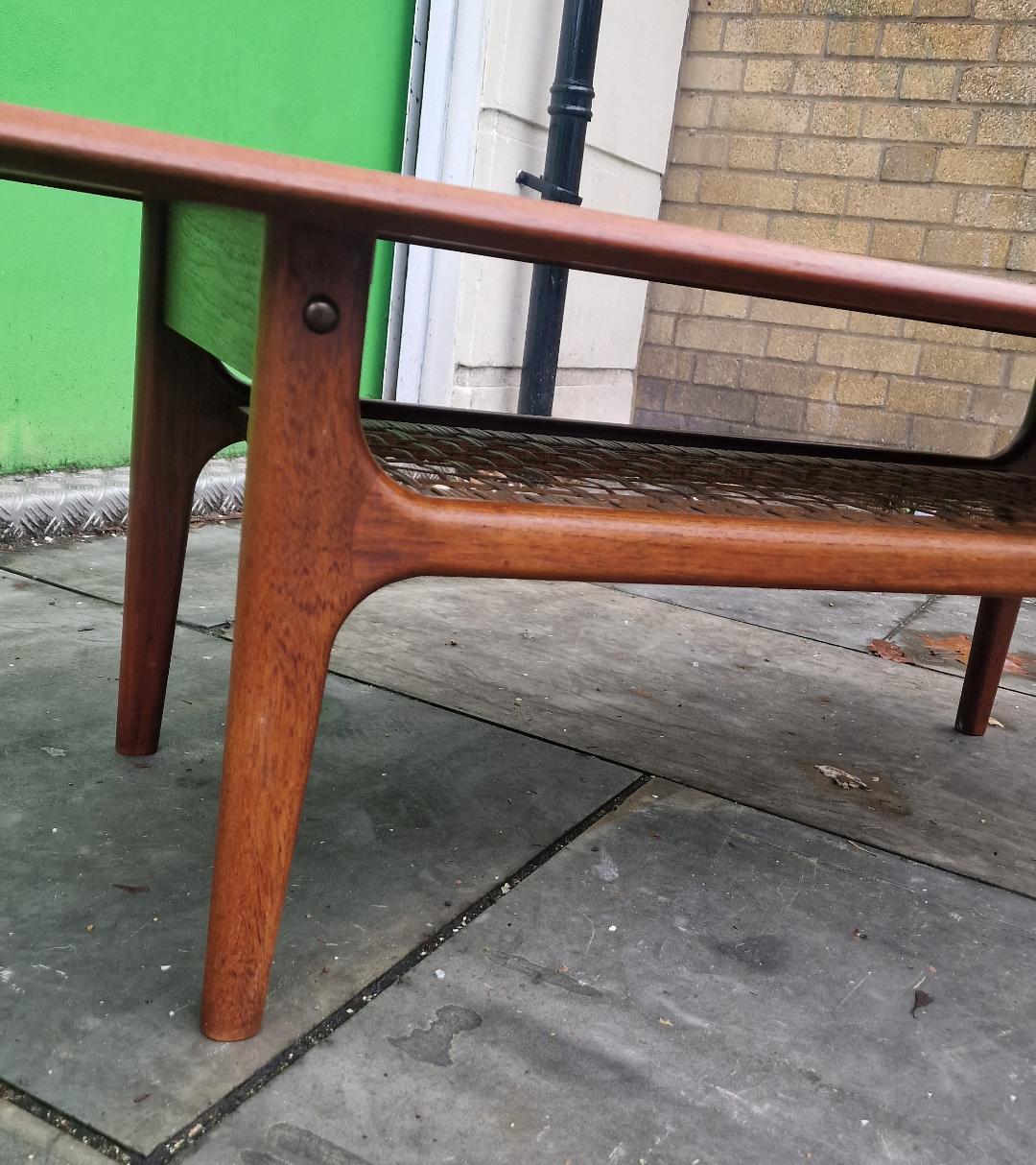 Mid-Century Modern 1960s Danish coffee table by Trish