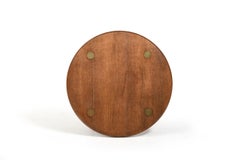 Mesa de centro danesa de los años 60 en diseño de roble Jacob Kjær