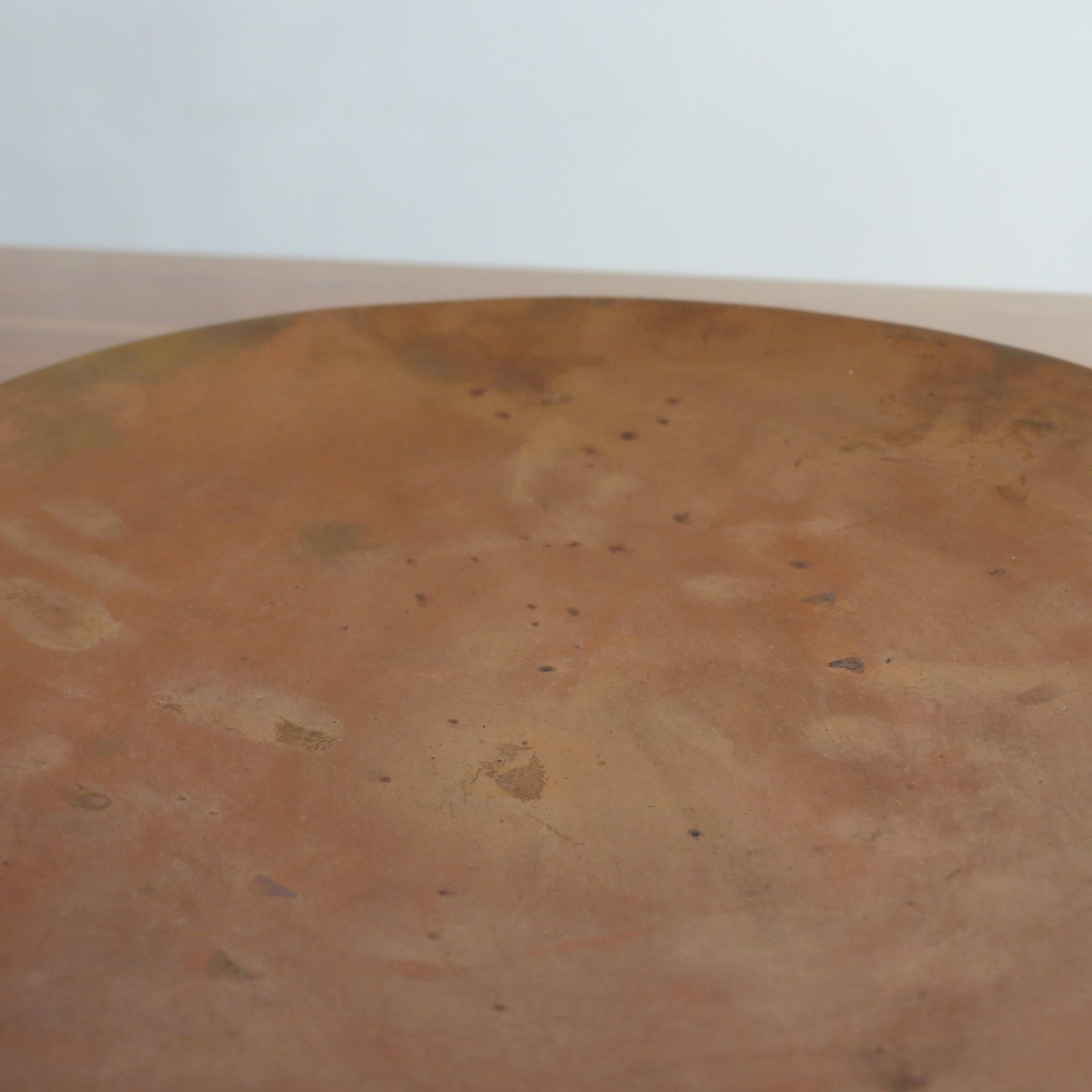 Machine-Made 1960s Danish Copper Bowl by Einar Dragsted, Denmark