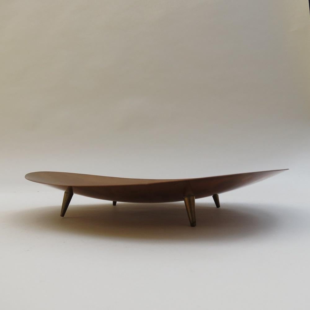 20th Century 1960s Danish Copper Bowl by Einar Dragsted, Denmark