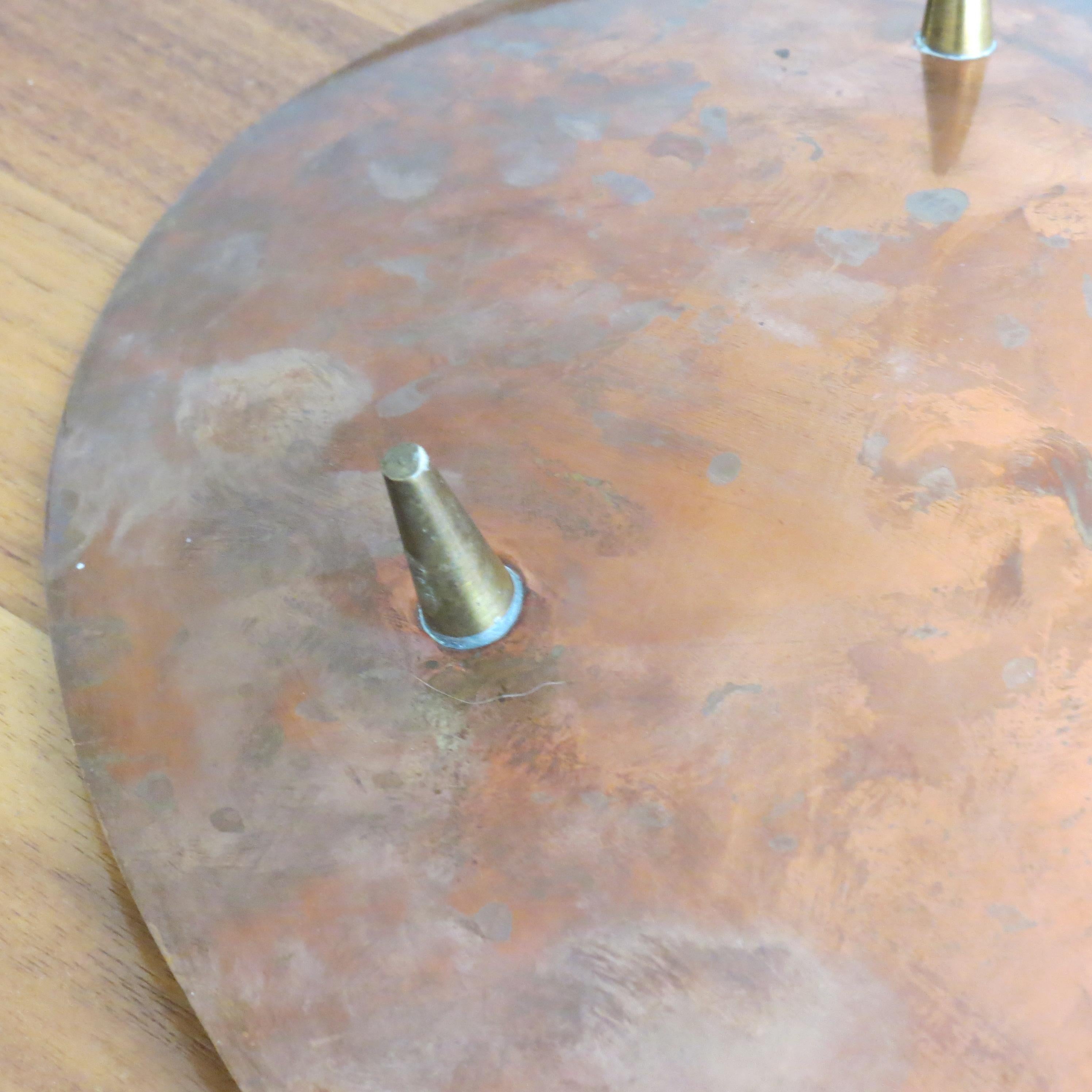Mid-Century Modern 1960s Danish Copper Bowl by Einar Dragsted, Denmark