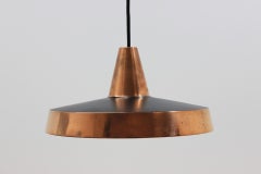 1960s Danish Copper Pendant Light
