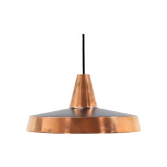 1960s Danish Copper Pendant Light