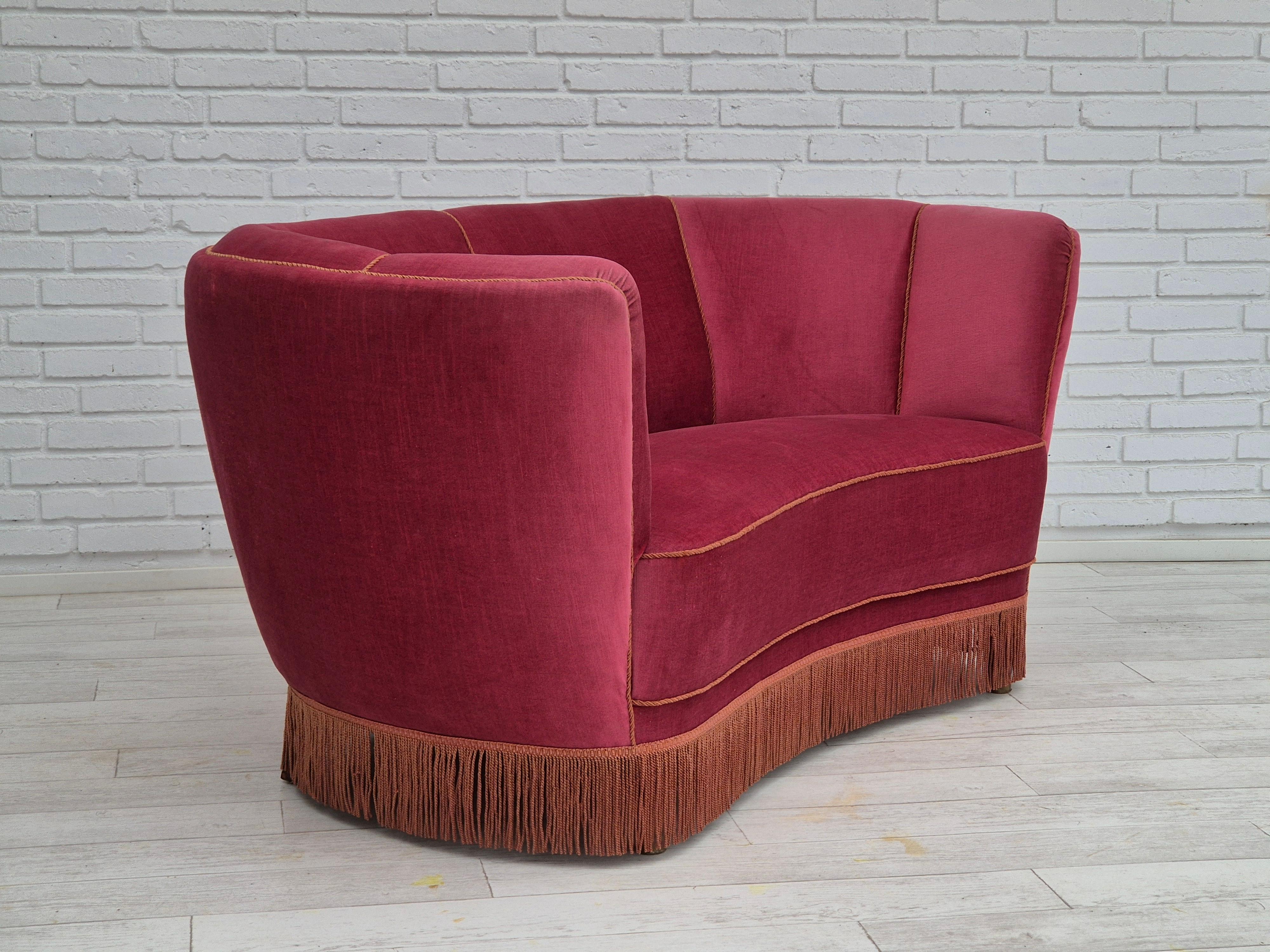 1960er Jahre, dänisches Design, 2-Sitzer Sofa 